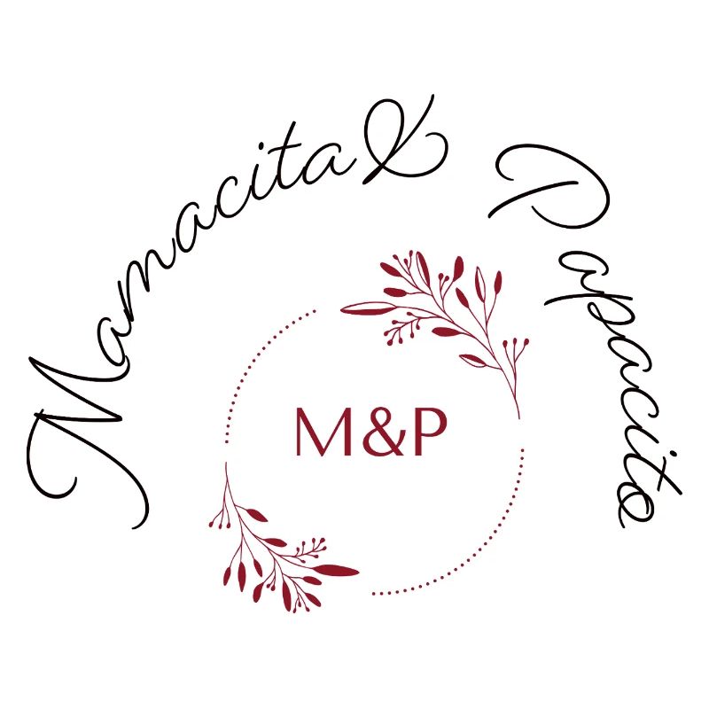 M&P Floral Monogram Circle