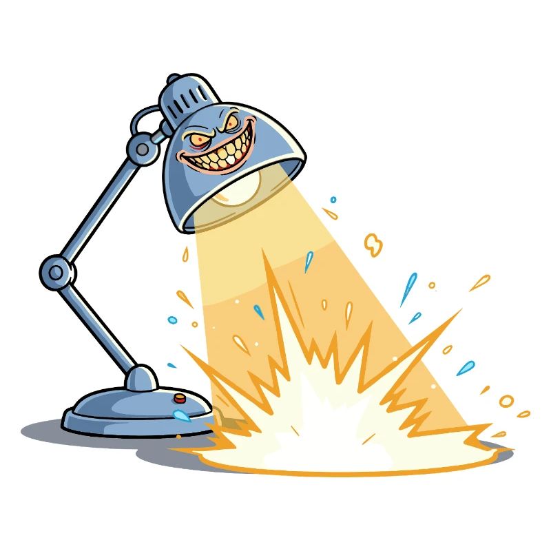 Mischievous Blast Lamp