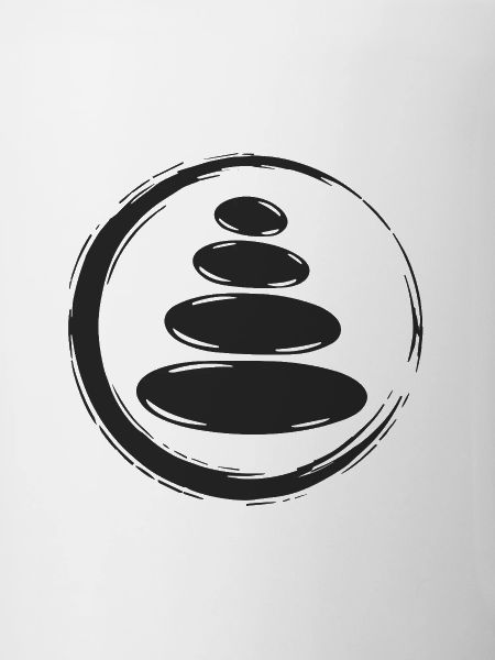 Zen Steine Balance