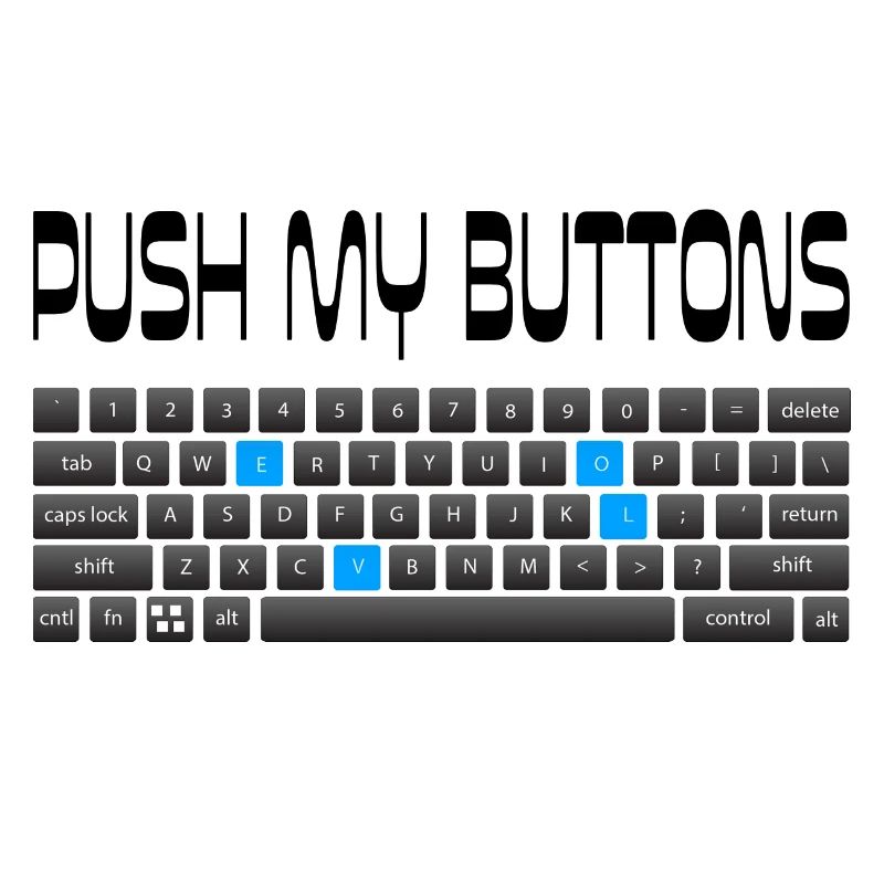 Clavier Push my Buttons Love