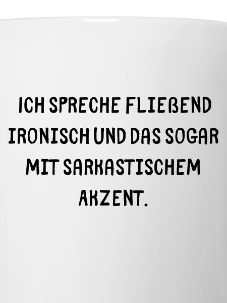 Ironisch