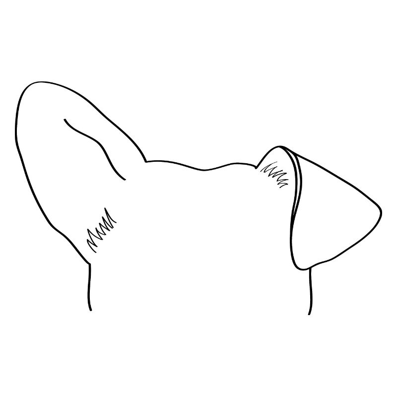 Hundeohren- Outline