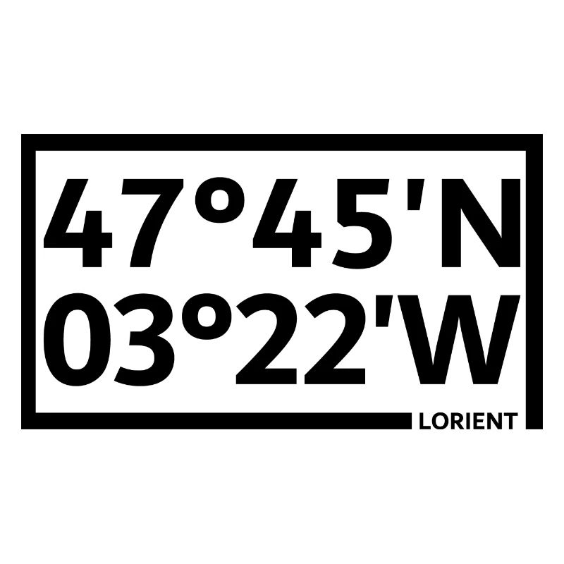 Coordonnées de Lorient