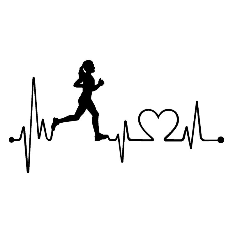 Rythme cardiaque de jogging