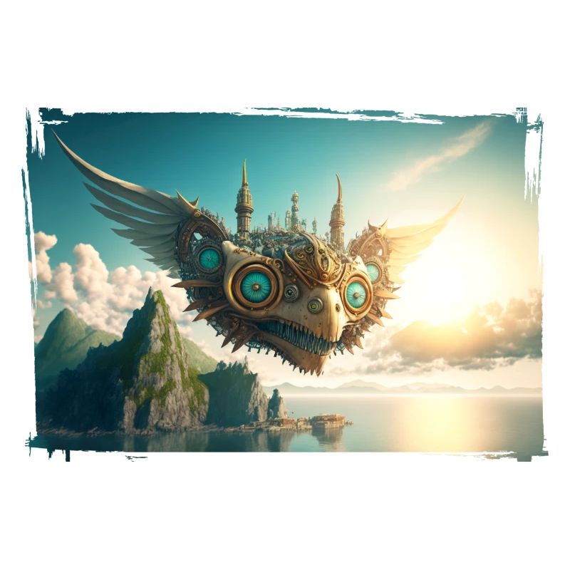 Avion Steampunk