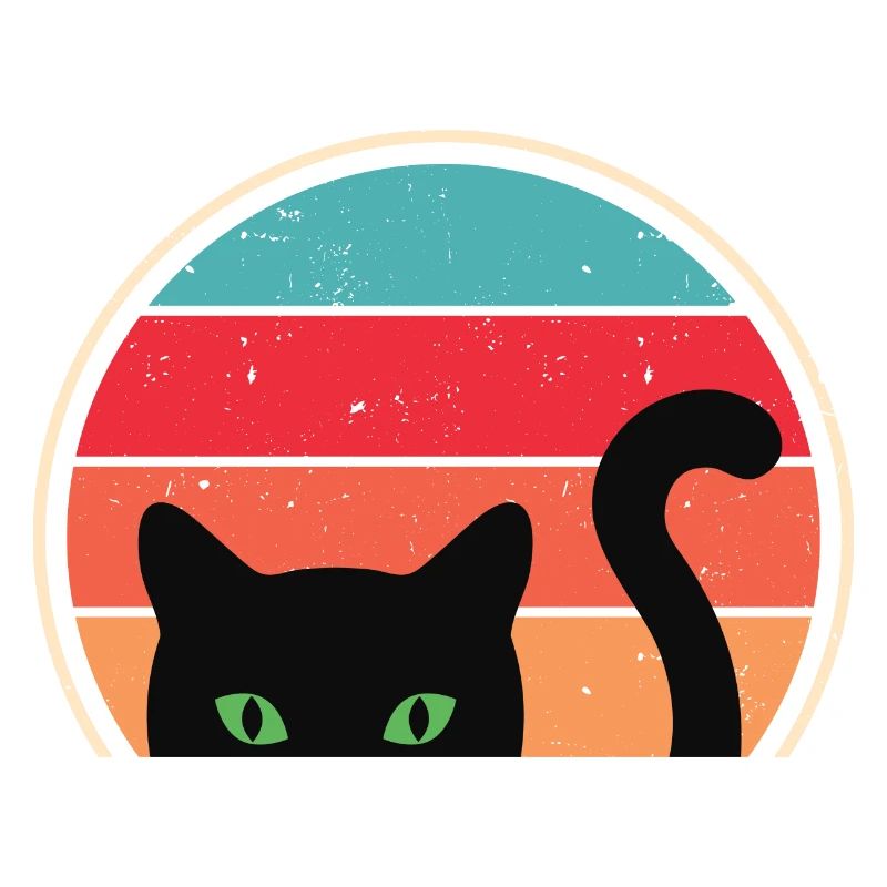 Drôle de regard de chat