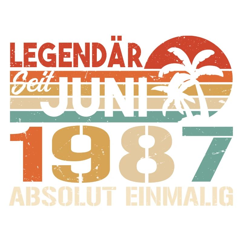Legendär seit Juni 1987 - Geburtstag 1987