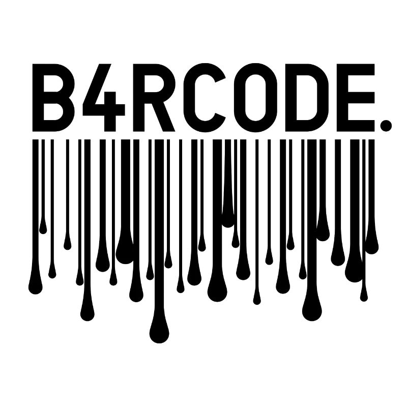 B4RCODE. Melting black