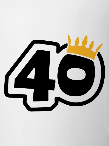 40 mit Krone