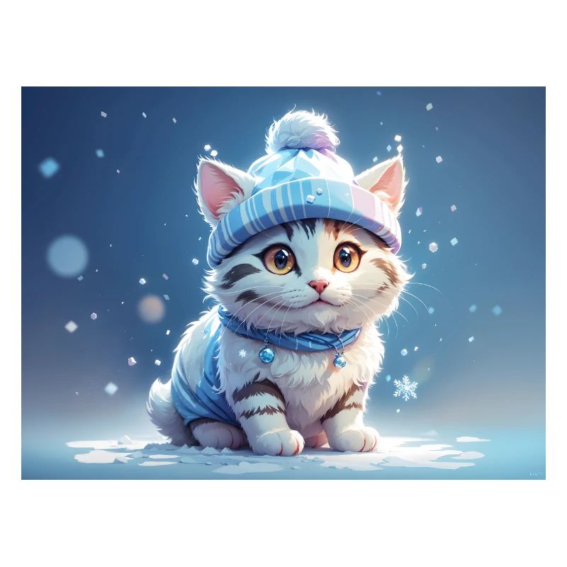 Chat avec chapeau