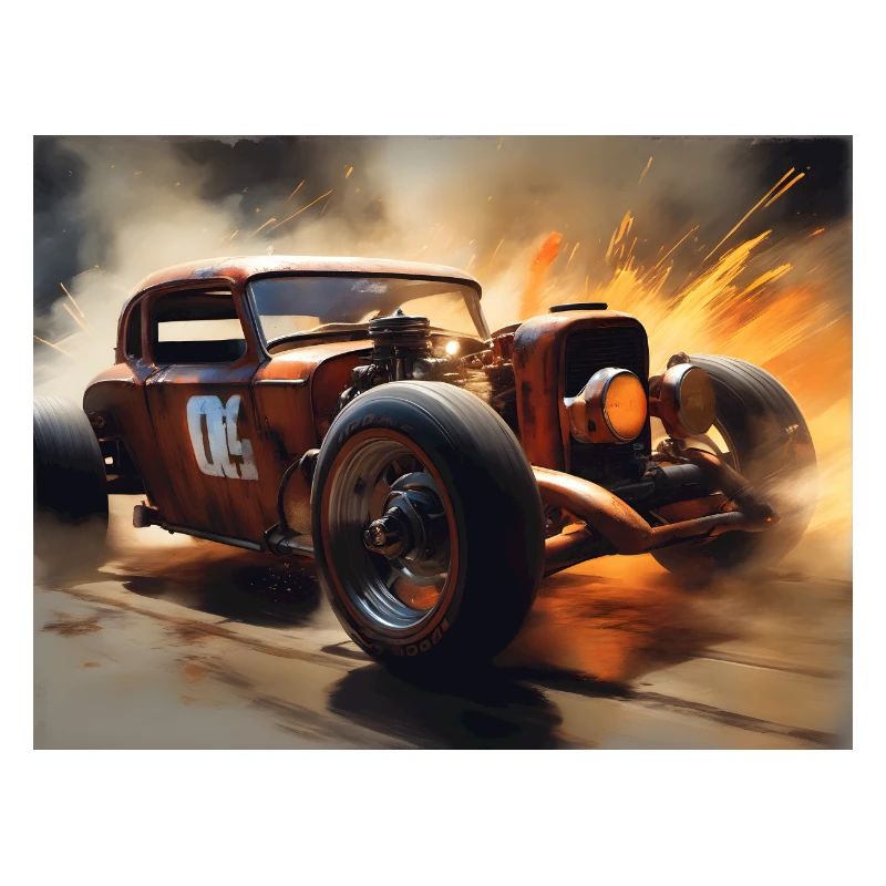 Rusty Hot Rod racing #4