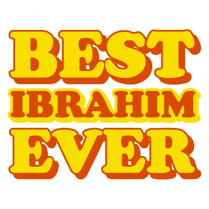 Funny gift with first name Ibrahim