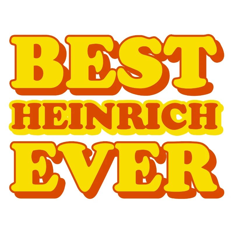 Heinrich First Name Funny Gift
