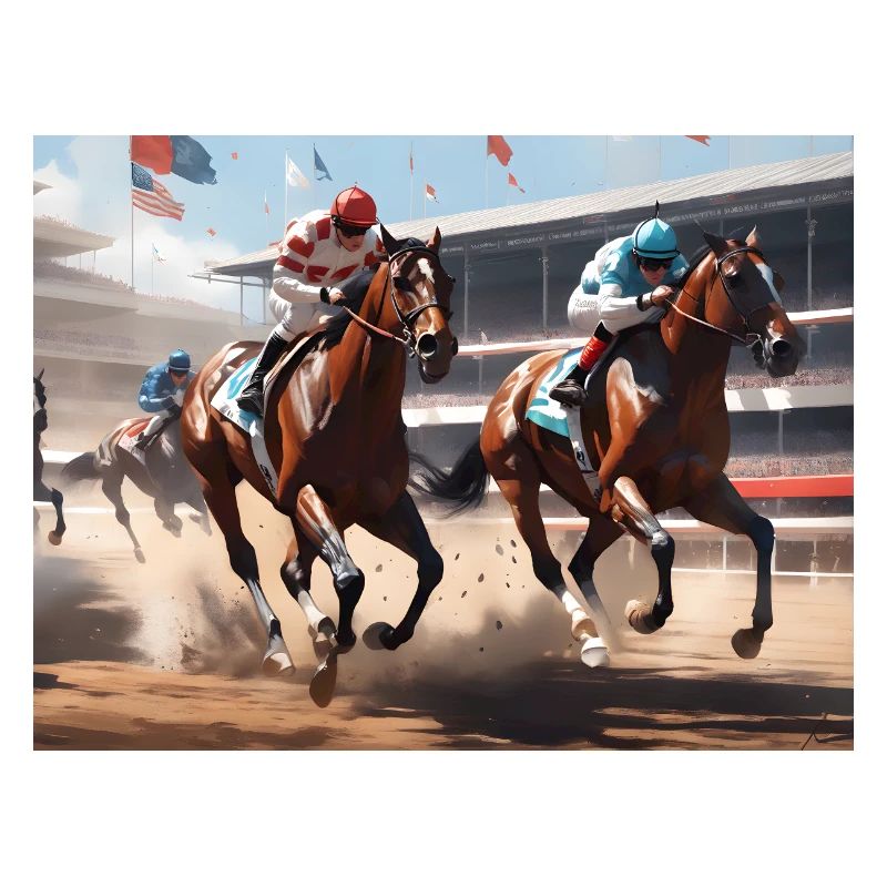 Course de chevaux #1