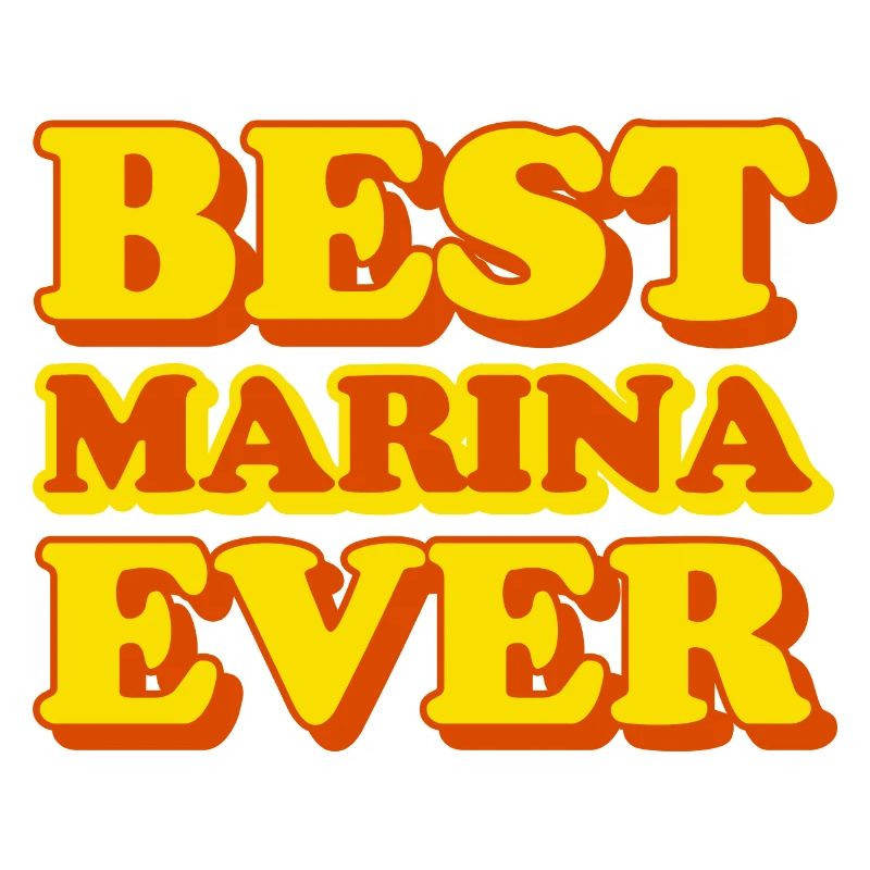 Funny gift with first name Marina