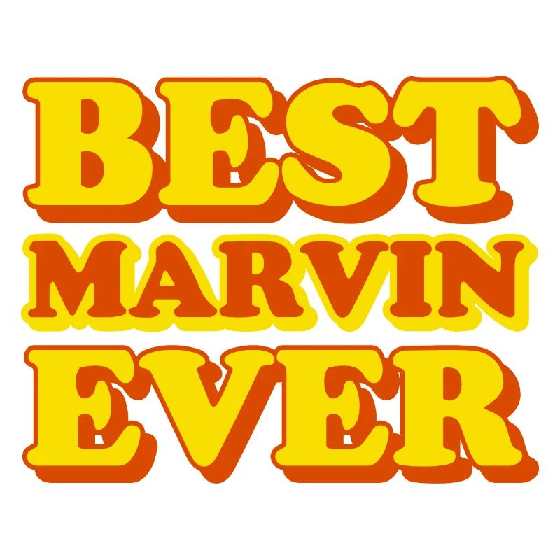 Funny gift with first name Marvin
