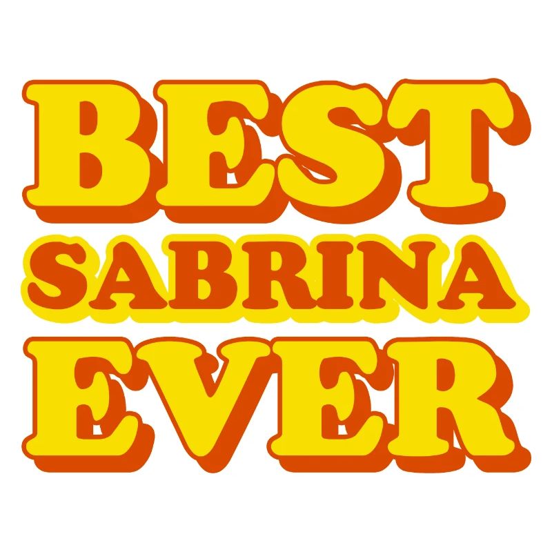 Funny gift with first name Sabrina