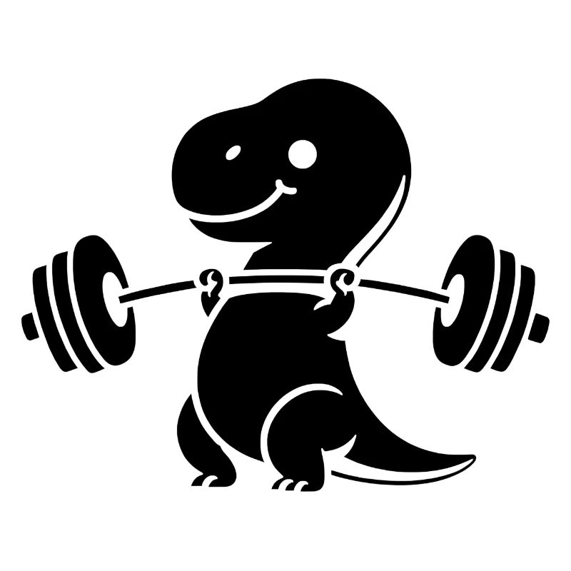 T-Rex mit Hantel Workout