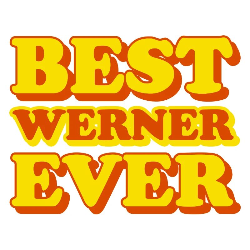 Funny gift with first name Werner