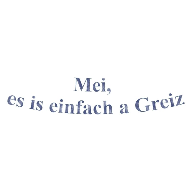 Einfach a Greiz