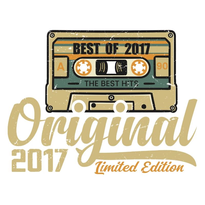 Original 2017 Vintage - 2017 Birthday Gift