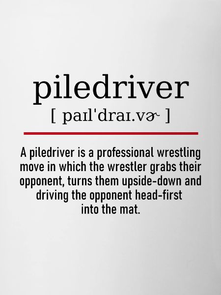piledriver - spelling and description