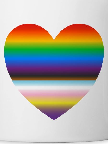 Inclusive pride heart