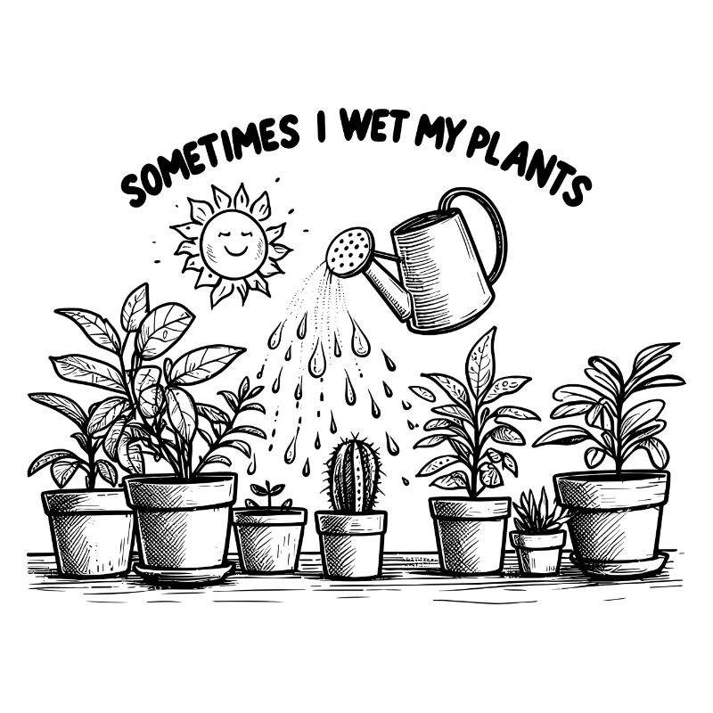 Sometimes I Wet My Plants