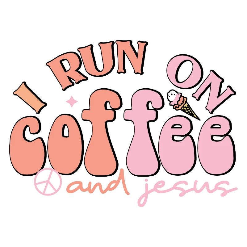 Je cours au café et à Jésus
