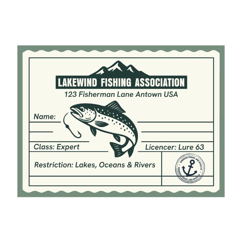 Permis de pêche – Lakewind Association