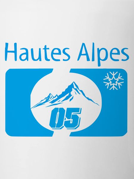 Mountains and Snowflakes Winter High Alps