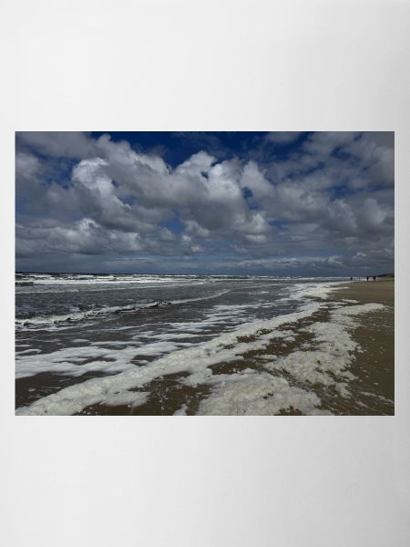 Coastal Magic: Waves and Clouds Holland