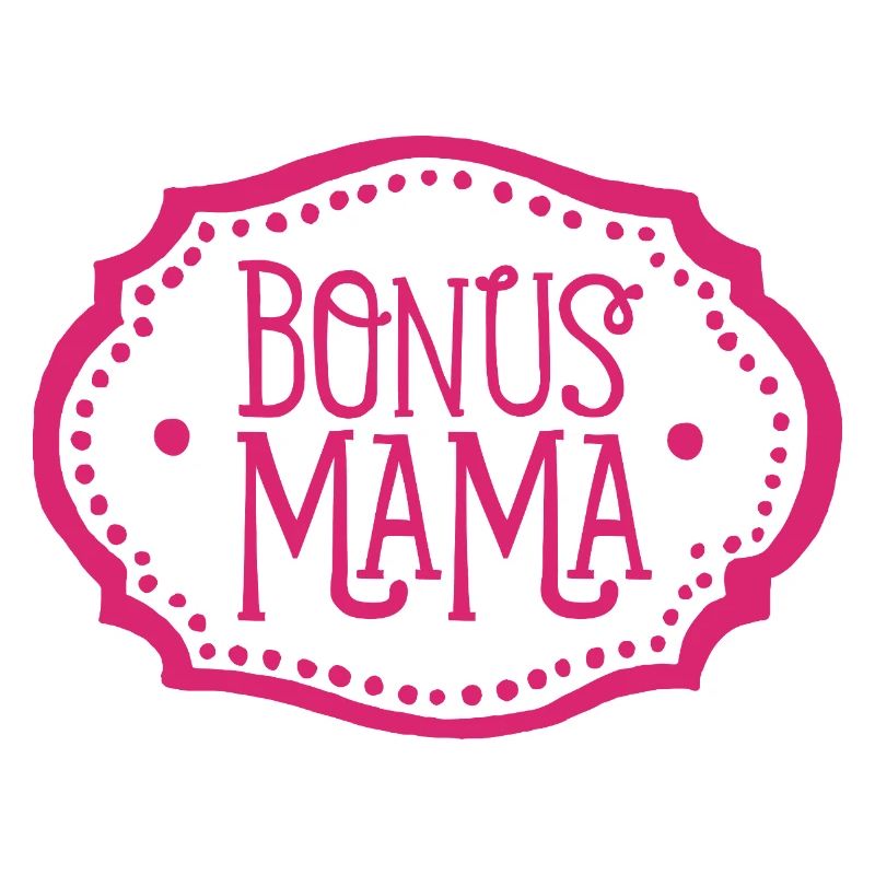 Bonus Mama Stiefmutter Geschenk Stiefmama pink