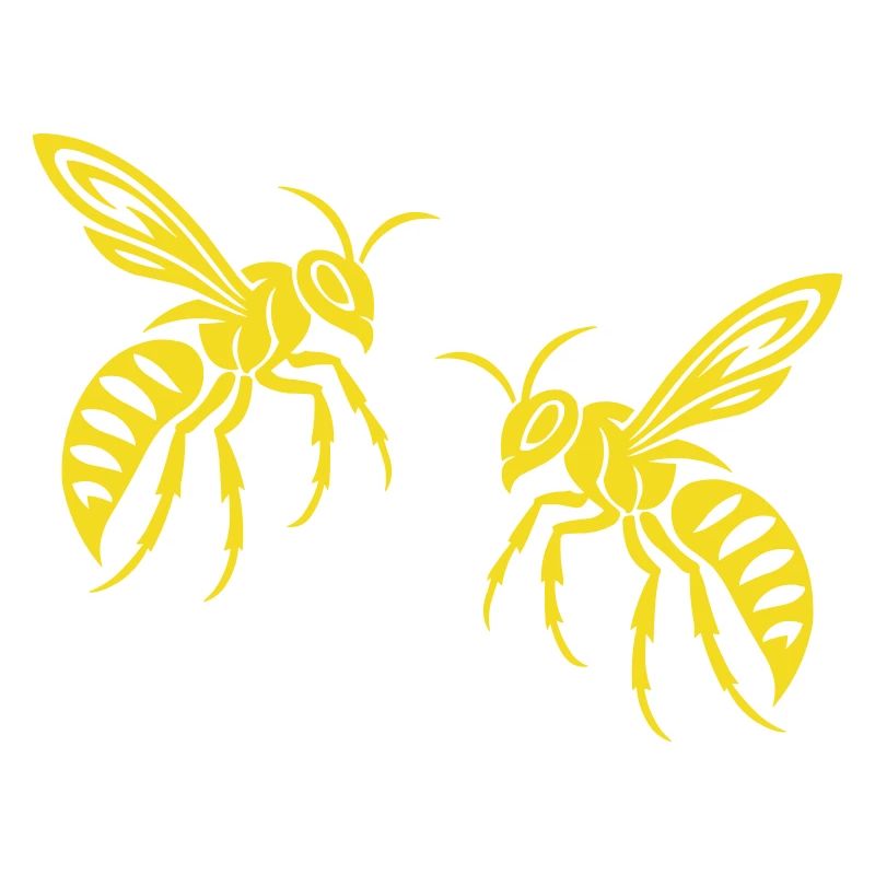 Biene Wespe