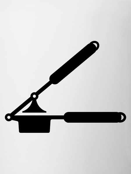 Garlic press or spaetzle press