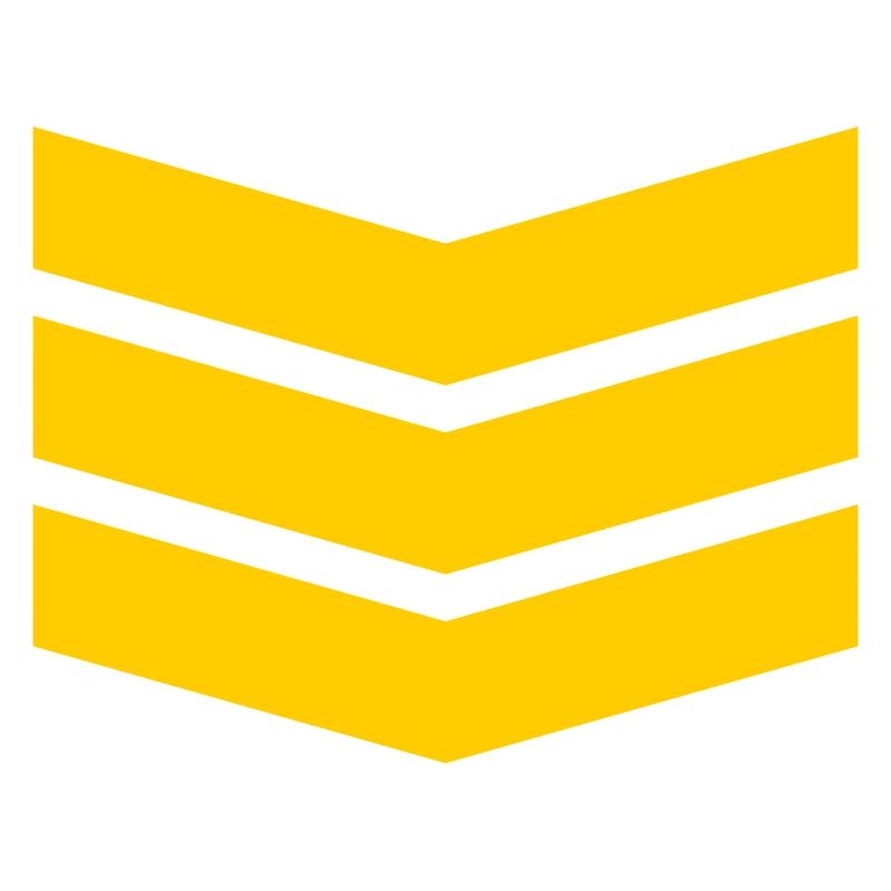 Chevron Stack Motif Gras