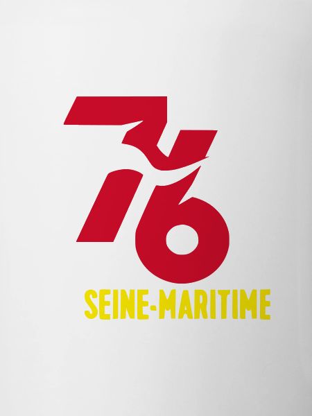 Emblème 76 Seine-Maritime Stylisé