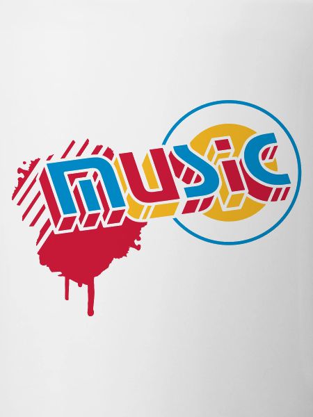 3D Music Lettering in Graffiti Style