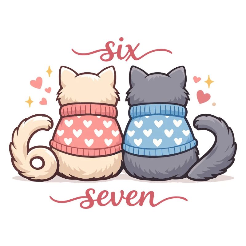 Cat Valentine 67 Six Seven Meme Gift Cute