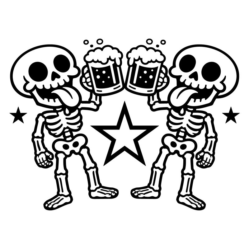 Skelett Bier Prost