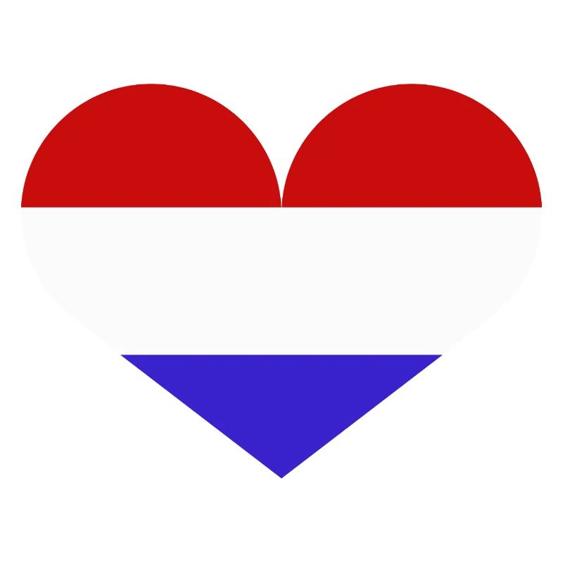 Netherlands heart flag