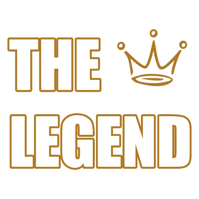 THE LEGEND – Bold Iconic Statement Design