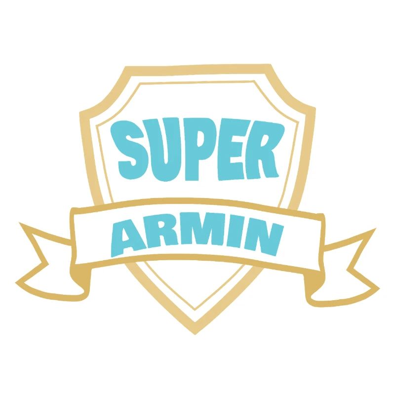 Super Armin Schild-Badge