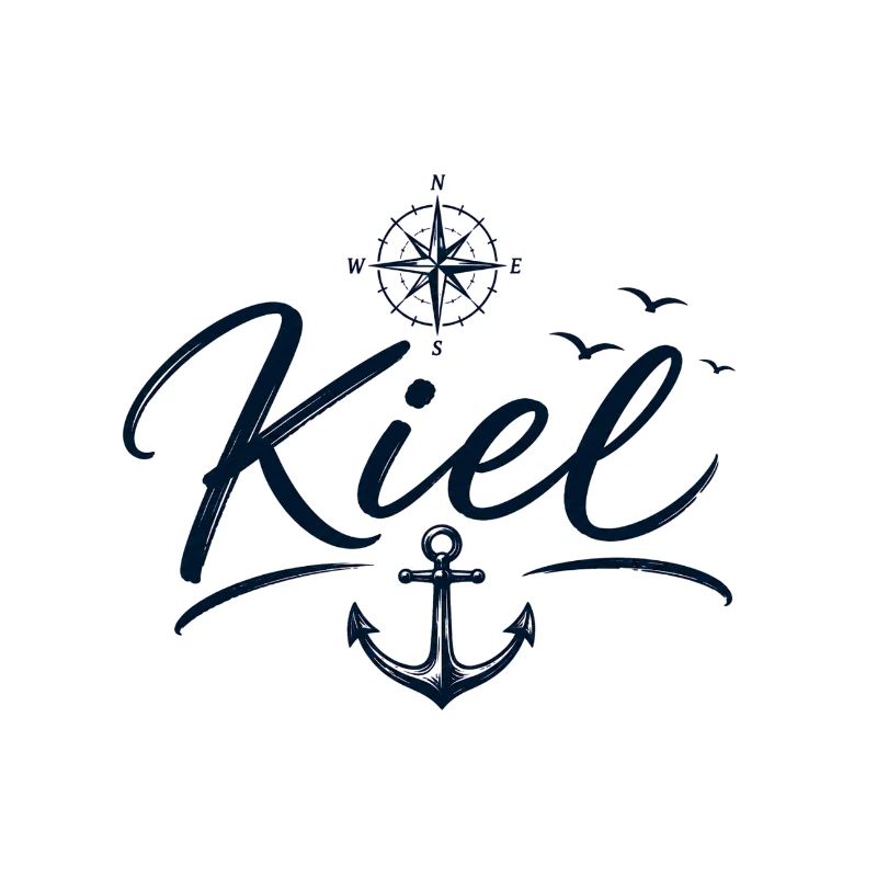 Kiel Mode mit Anker und Kompass