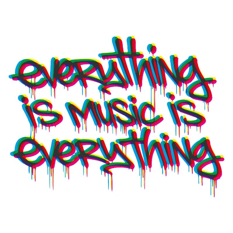 everything is music is everything tricolor