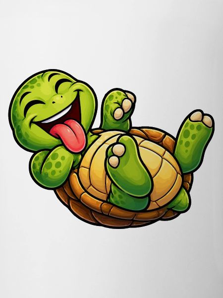 Verspielte Schildkröte 