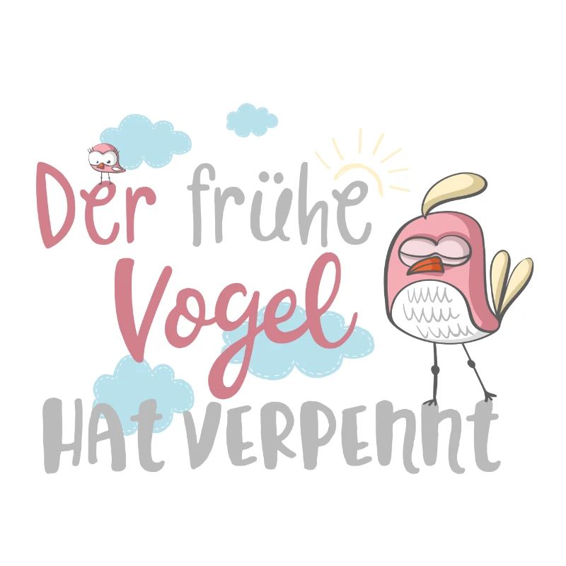 Morgenmuffel: Der frühe Vogel hat verpennt!