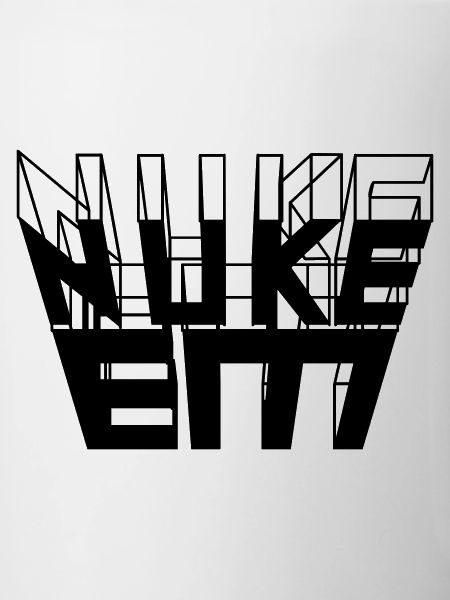 Nuke Em 3D text