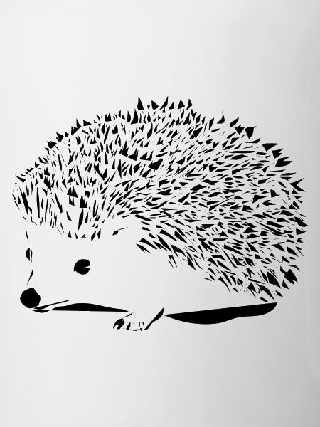 Black hedgehog