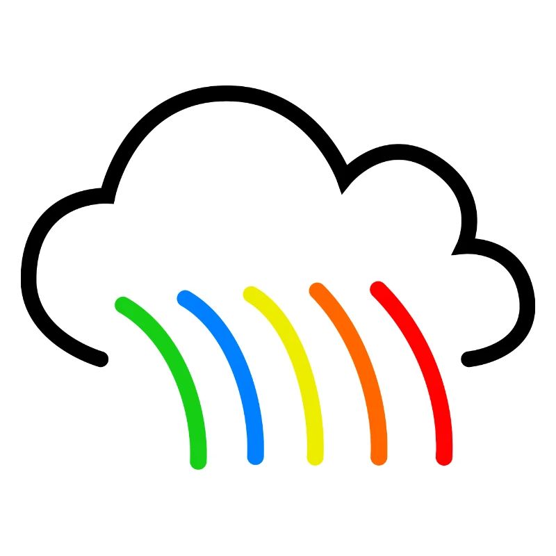 Nuage arc-en-ciel